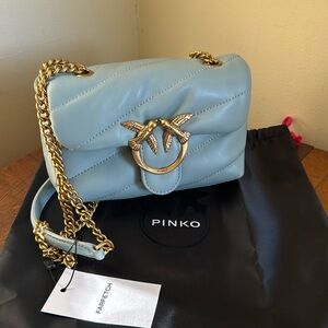 Pinko Baby Love Puff Maxi Quilt Bag